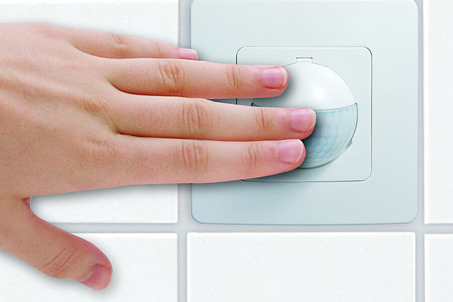 TOUCH-detektorene har et detekteringsområde på 180 grader og en rekkevidde på 16 meter i diameter. 