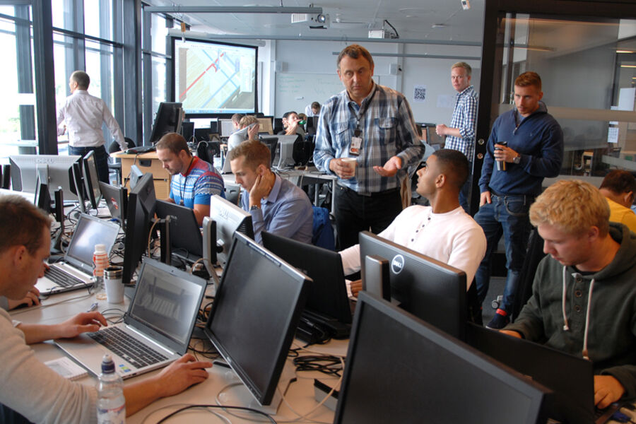 Fra Fagskolen Oslo Akershus; undervisning høsten 2014. Foto: ITBaktuelt/Per Henriksen