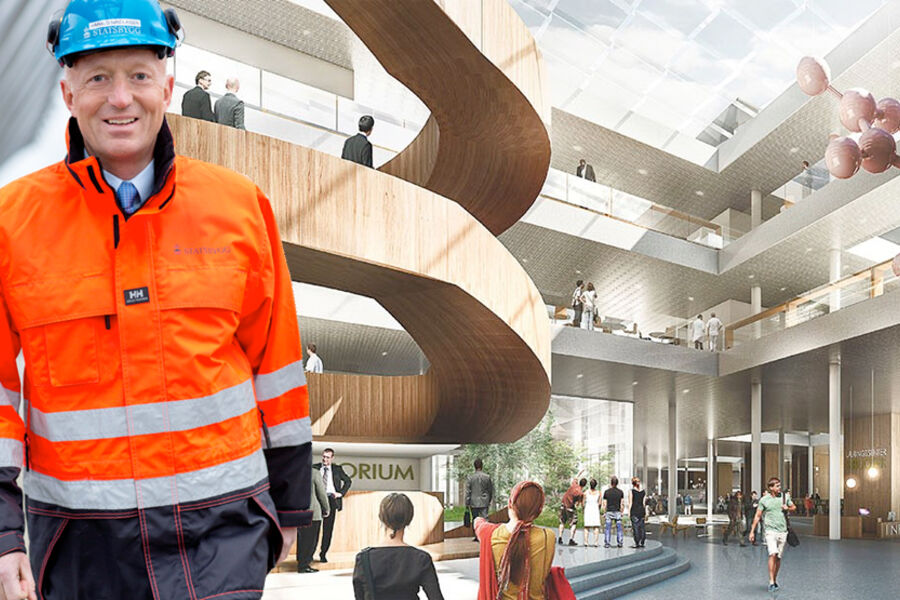 Administrerende direktør Harald V. Nikolaisen i Statsbygg er 