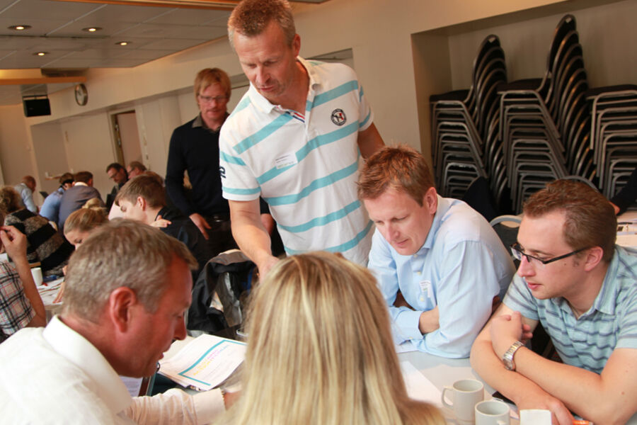 Fra et av NGBCs Breeam-Nor-Kurs. Foto: NGBC