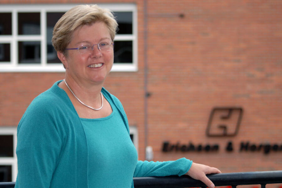 Erichsen & Horgen her ved avdelingsleder Ida H. Bryn, er en av 12 firmaer som er med og støtter forskningsprosjektet BEST VENT.