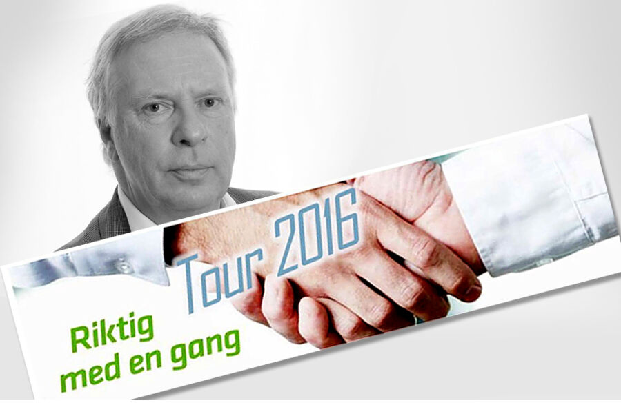 - Tour 2016» blir dialog og mer læring med og mellom partene i byggesaker, forteller Arne Eggen (innfelt) i Integra. 