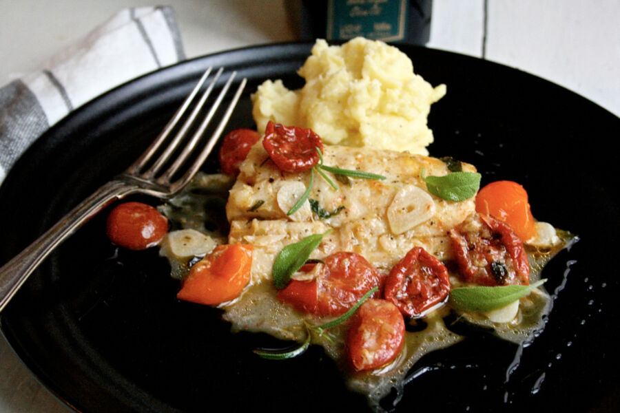 Vi har fått en oppskrift på klippfiskmiddag fra Maj-Britt Aagaard, som driver www.spiselandslaget.com. Foto Maj-Britt Aagaard.