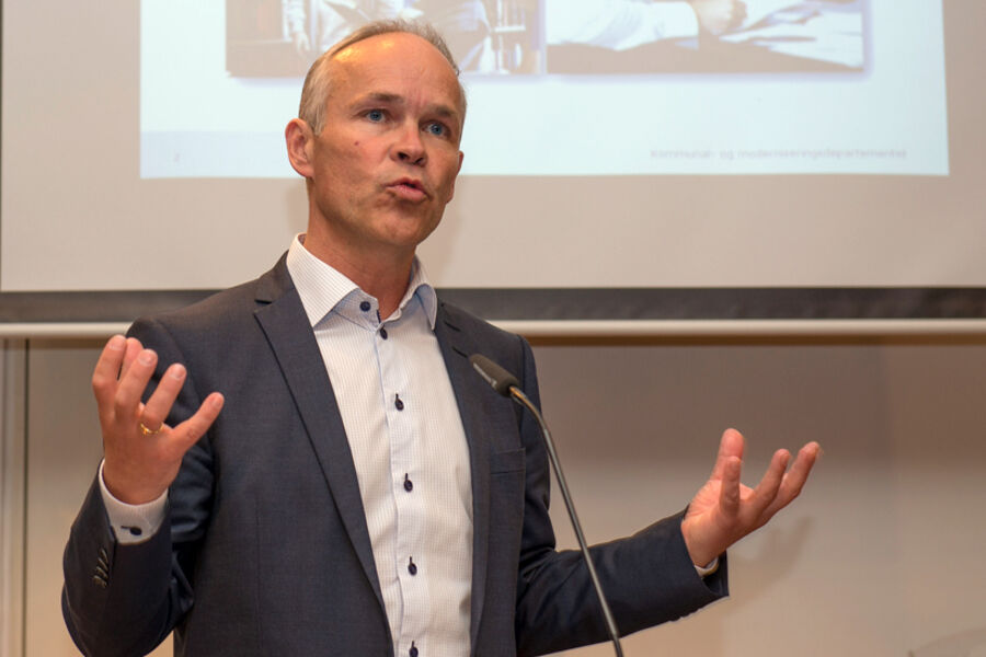 Kommunal- og moderniseringsminister Jan Tore Sanner.