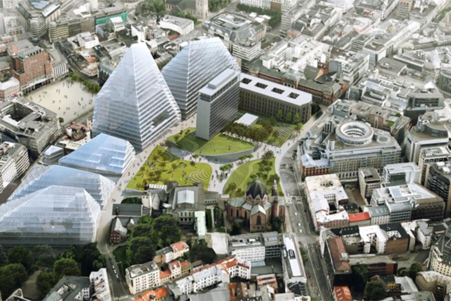 Team BIG sitt forslag «Folkefjellet».