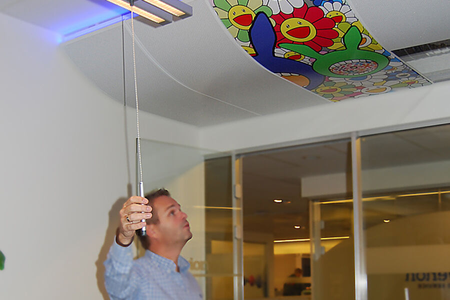 KlimaTak er samlende for alle installasjoner i et bygg, patentert av Caverion. Foto: Caverion Norge