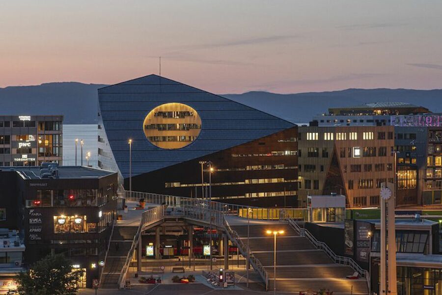 Powerhouse Brattørkaia i Trondheim er et internasjonalt forbildeprosjekt. Foto: Ivar Kvaal / Powerhouse
