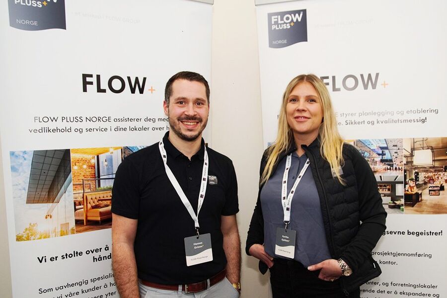 FLOW Pluss Norge har levert 150 oppdrag innen drift og vedlikehold siden selskapet ble registrert ved nyttår, forteller daglig leder Hannes Grimm, prosjektleder Håvard Hildrum og prosjektkoordinator Karitha Kjeldsen.