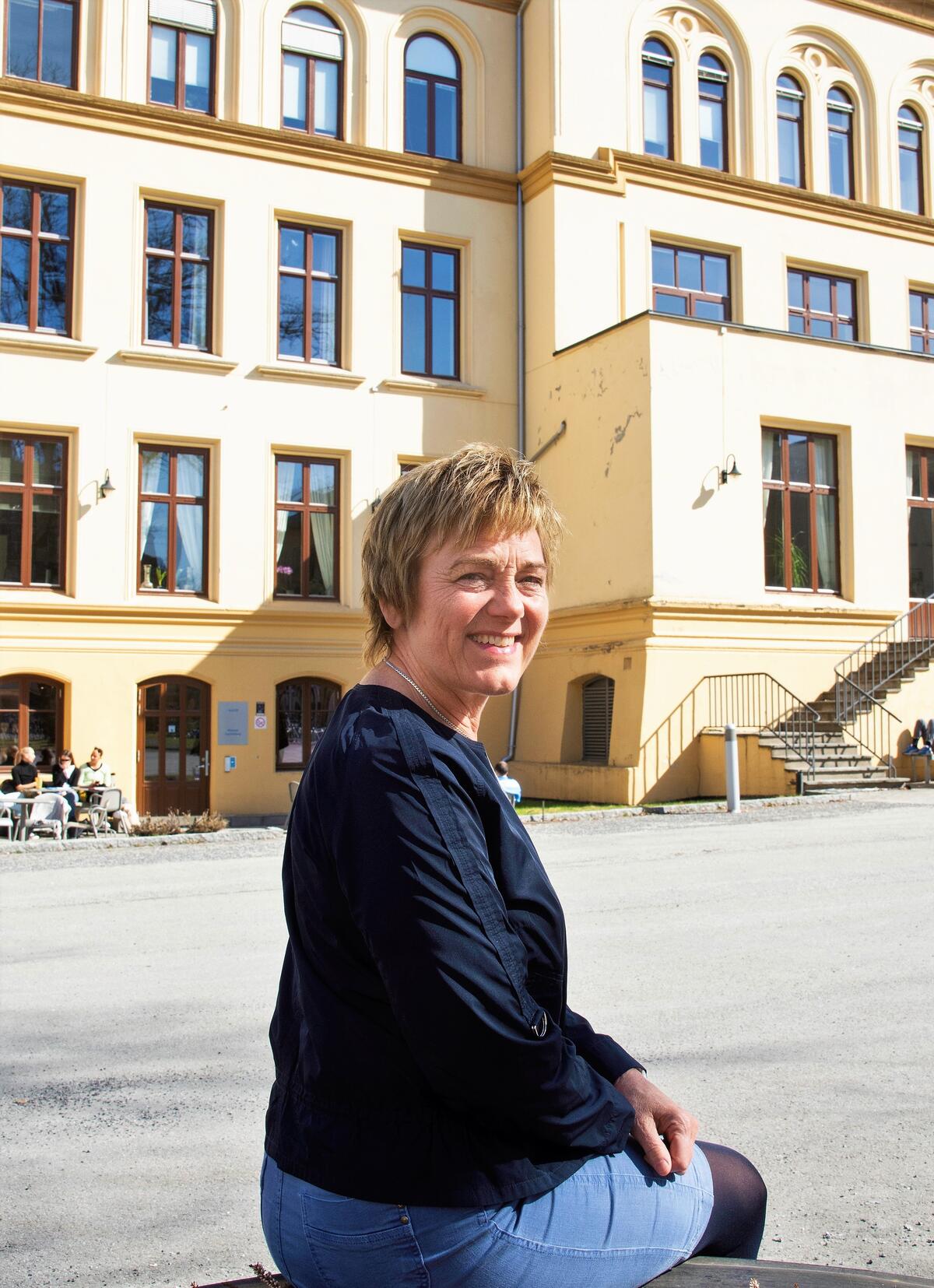 SER MULIGHETENE. HLF Rehabiliterings daglige leder Inge Bossen Thorsen har alltid blikket rettet framover mot nye mål.