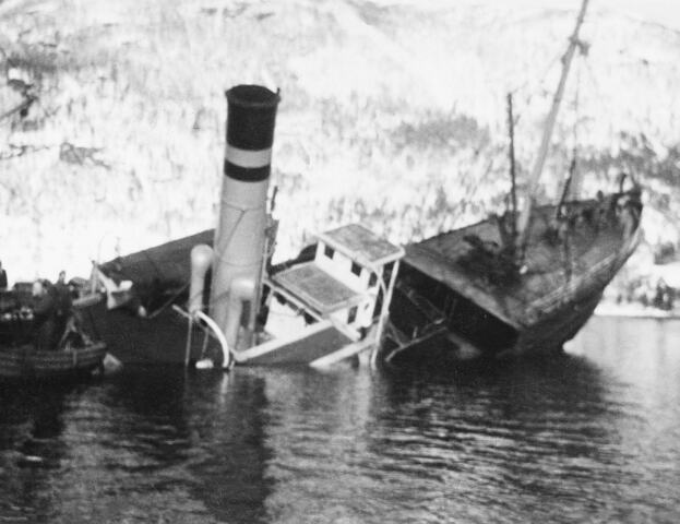 Sjøhistorier B Str Riddervold FORLIS v Skrhlm 1944