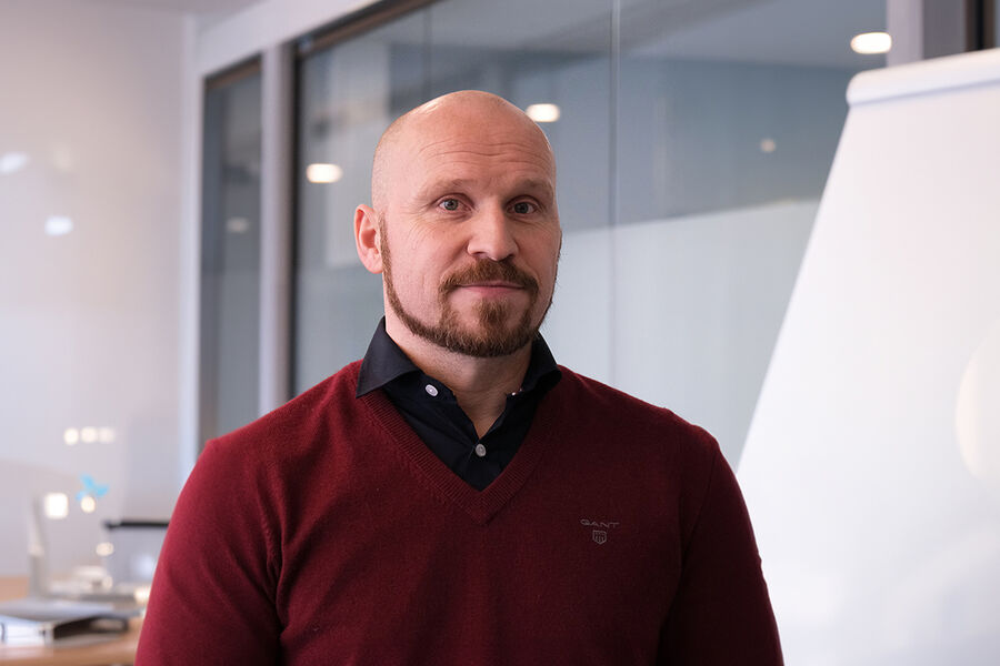 John-Helge Gantz, Information Security Manager i Kiona. Foto: Kiona