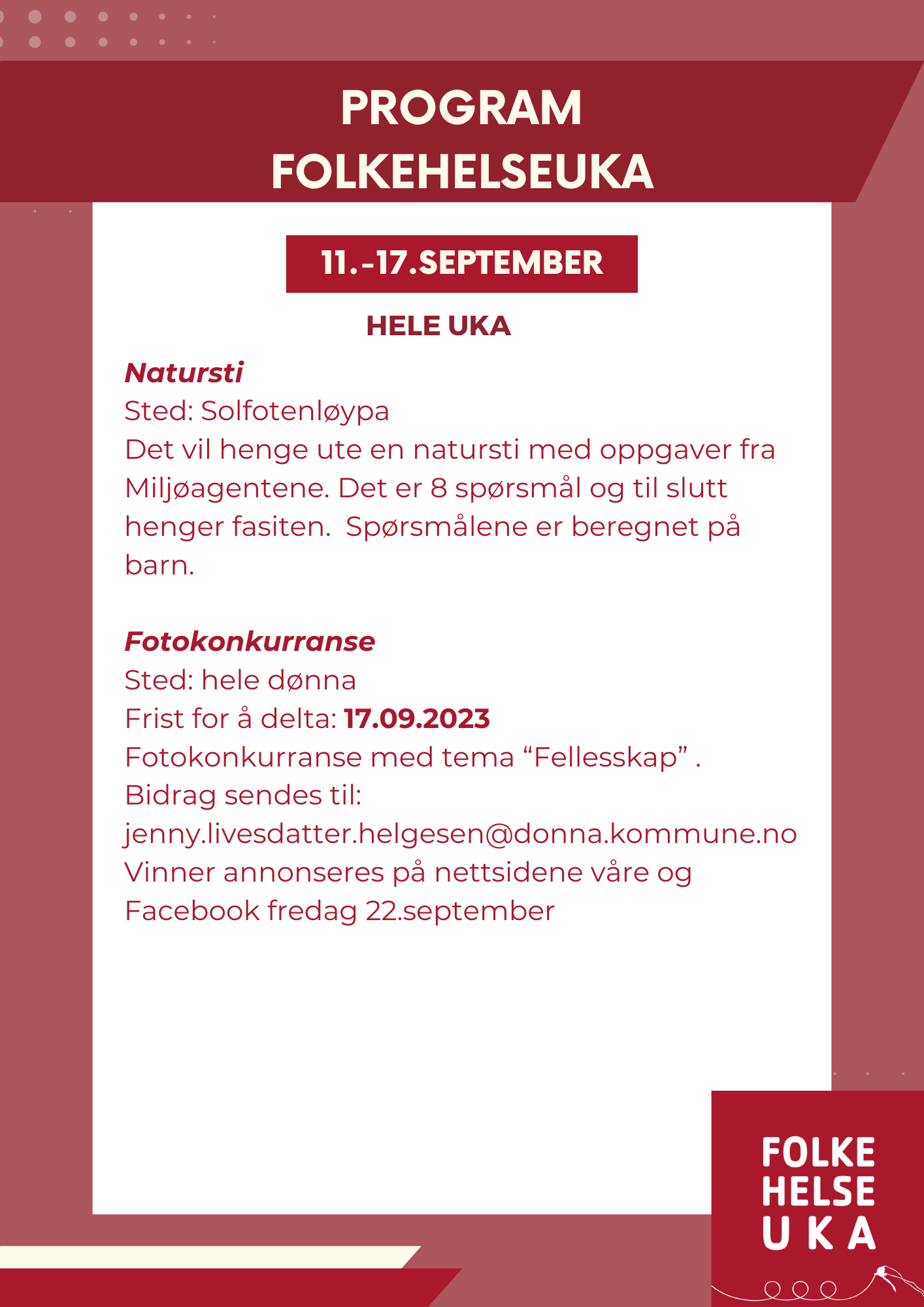 folkehelseuka 1
