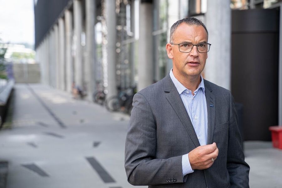 Konserndirektør i SINTEF Digital, Morten Dalsmo. Foto: Magnus Biringvad / SINTEF. Konserndirektør i SINTEF Digital, Morten Dalsmo. Foto: Magnus Biringvad / SINTEF.