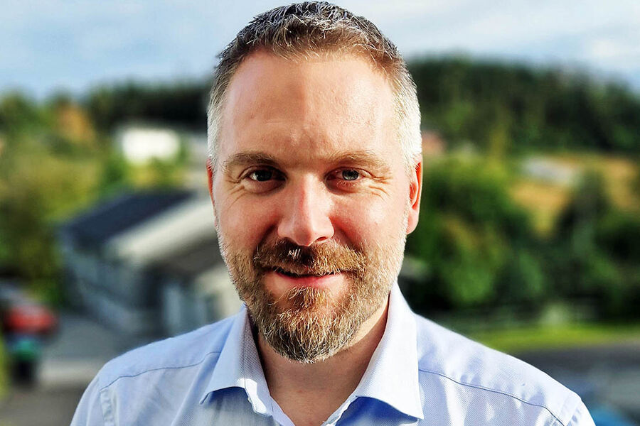 Lars. Eirik Berg går inn i en ny rolle som direktør for sikkerhet og risikostyring i HRP