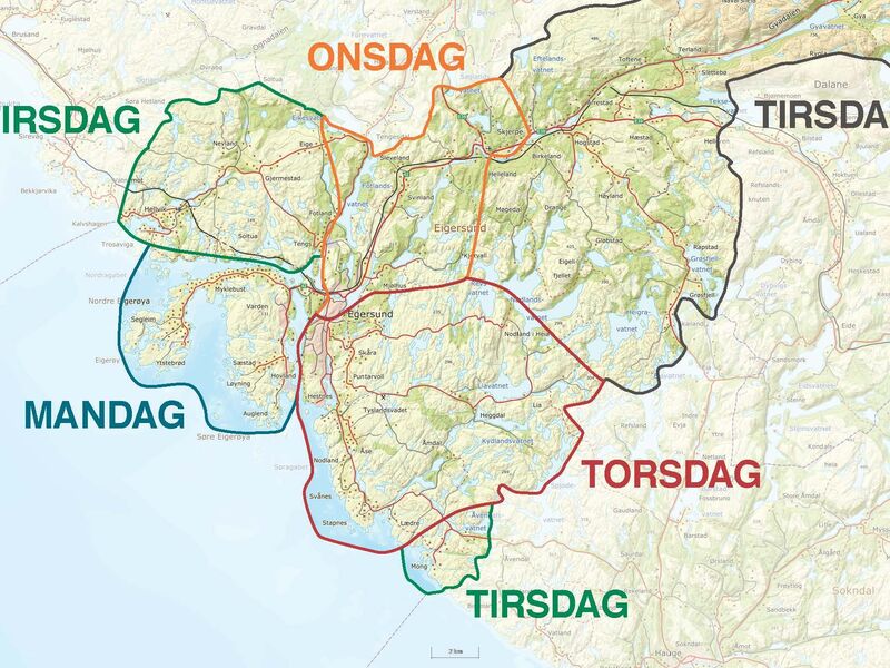 Kart Eigersund Kommune