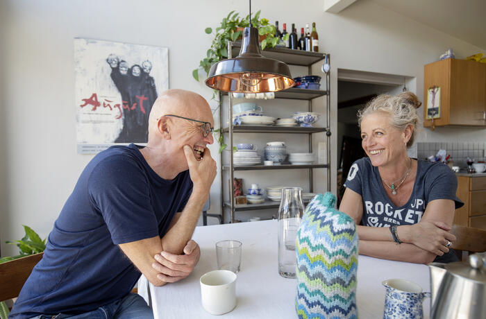 LATTER. Gleden er en hovedingrediens i livet til Arnt og samboer Allison. Både privat og profesjonelt.
