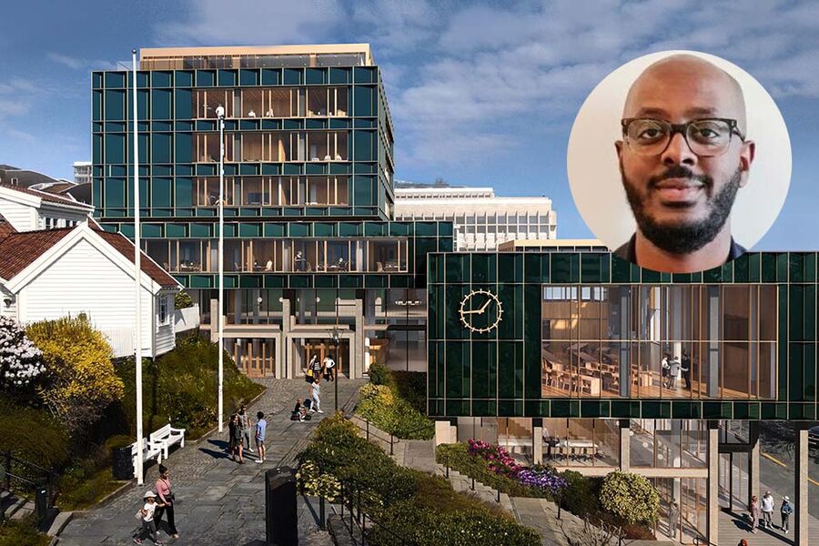 Zakarias Chibssa, prosjektleder Utbygging Bymiljø og utbygging i Stavanger kommune forteller at byen ønsker å være foregangskommune. Link Arkitektur AS;K2 Visuals