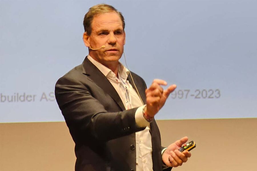 Lars Chr. Fredenlund, administrerende direktør i det norske teknologiselskapet Cobuilder.