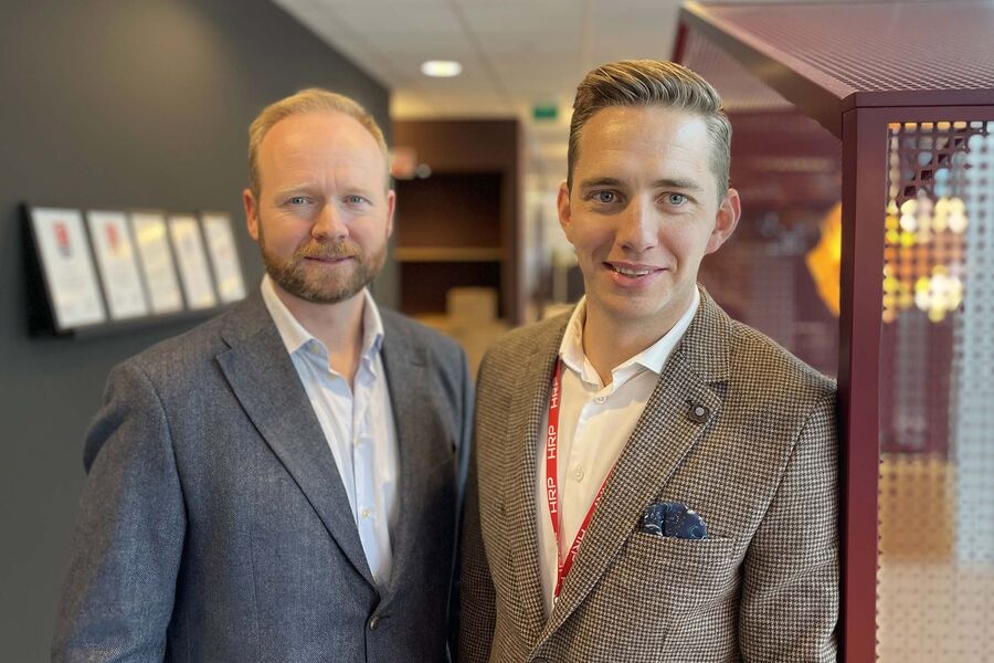 Anstein Skinnarland (t.v.) og Asle Kosbergløkk.