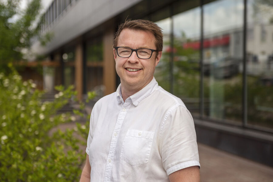 Forretningsutvikler Knut Arne Finsmyr i GK.