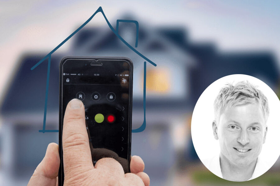 Mange forstår ikke at det ikke bare er å laste ned en app for å få et nytt og moderne dørmiljø. Det er fortsatt krav til rømming, tilbake-rømming, brannkrav og universell utforming, forklarer Anders Møller nestleder i Norske Låsesmeders forening  og daglig leder i StepLock.