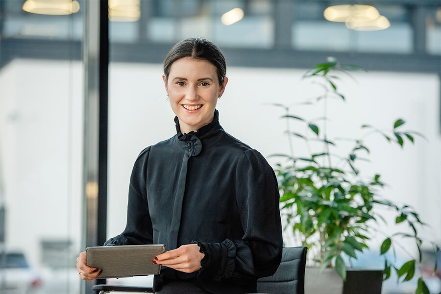 Karina Nilsen, bærekraftsansvarlig i GK Gruppen.