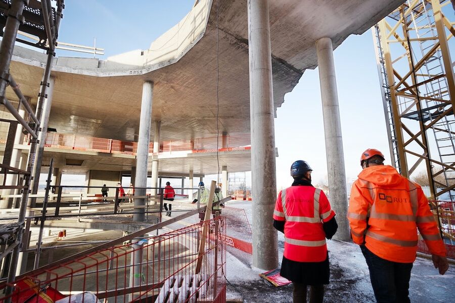 Professor Mørchs hus skal stå ferdig i 2025. Foto: Statsbygg