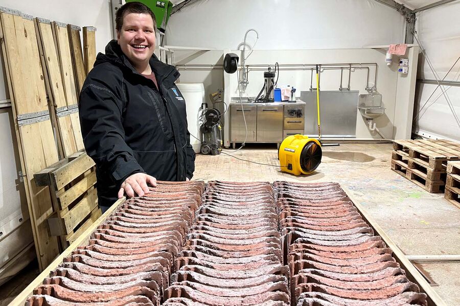 Petter Wibe Nerbye, gjenbrukskoordinator i Trondheim eiendom.
