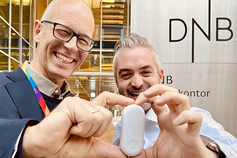Gründer og daglig leder i Energy Control, Tommy Hagene, skryter av DNB og den teknologireisen selskapet har gjennomført. – Vi var nok et av de første selskapene som valgte å satse på Energy Control, sier Erlend Kaland Simonsen i DNB Næringseiendom.