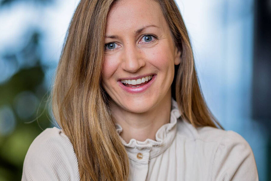 Maria Hope, leder for fremtidens arbeidsplass i Entra.
