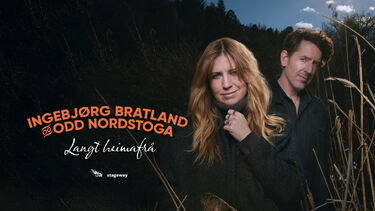 Plakat for konsert med Bratland og Nordstoga
