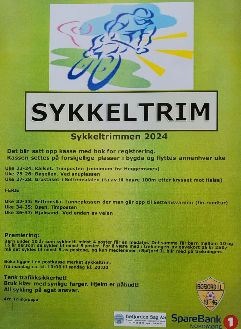 Sykkeltrim 2024