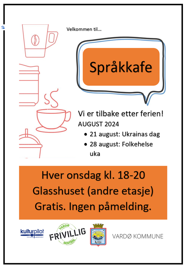 plakat språkkafe august 24