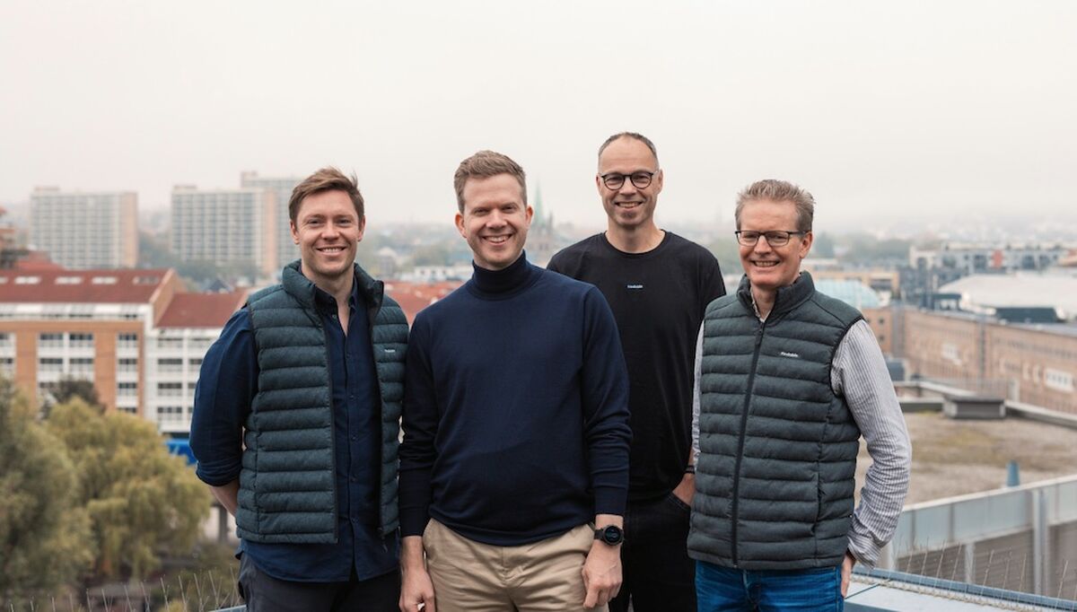 Fra venstre: Sondre Malde Pedersen, Fredrik Halmøy Wisløff, Knut Hellan, Lars Aurdal. Foto: Oda Hveem