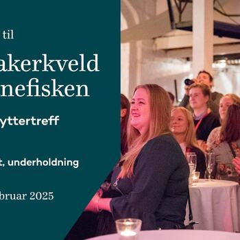 Plakat for arrangementet Ringsakerkveld på Månefisken