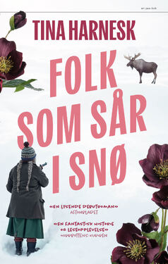 Folk som sår i snø