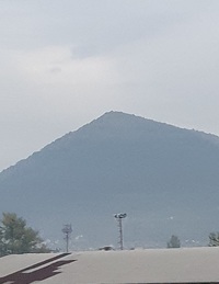 Pyramid mountain in Visoko, Bosnia-Herzegovina 