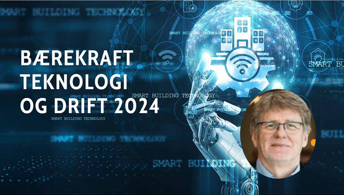 Universitetslektor Vidar Luth-Hanssen fra Oslo Met, er en av foredragsholderne under konferansen " Bærekraft, teknologi, og drift 2024