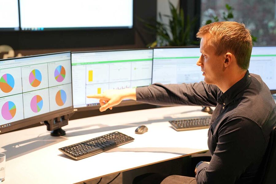 Erik Gjesdal, nordisk direktør for datasentre i Schneider Electric.