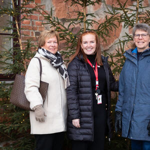 Foto av koordinator og frivillige i HomeStart