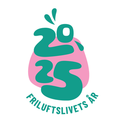 Logo for Friluftslivets år 2025