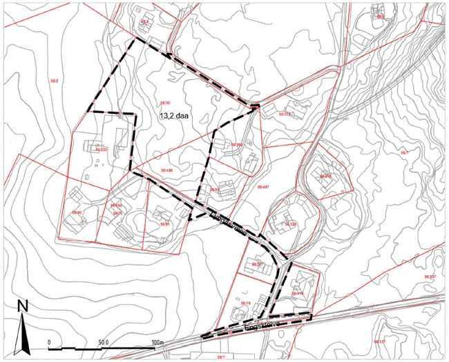 planomriss Lyngås