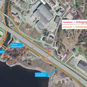 Flomsikring av Brumunda sør for E6