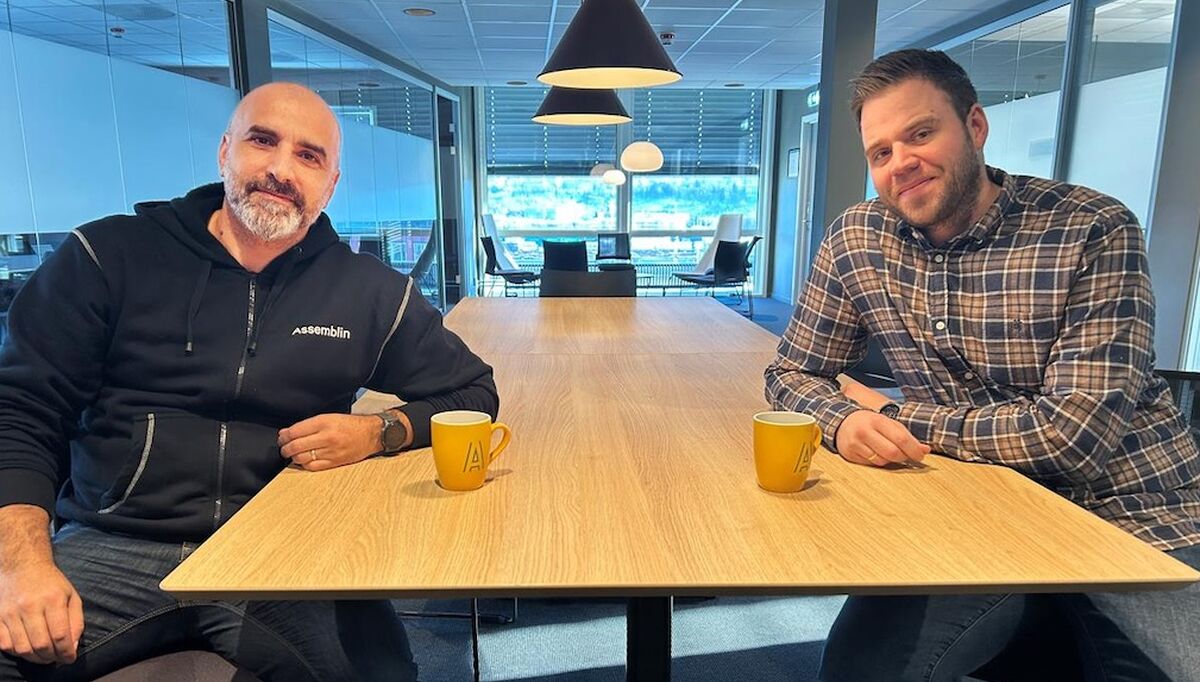 Driftssjef Atilla Duran (t.v.) og avdelingssjef Joachim Kjærstad er svært godt fornøyde med den nye rammeavtalen med Oslobygg KF. Foto: Assemblin