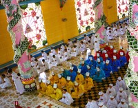 Cao Dai Temple at Ho Chi Minh City, Vietnam