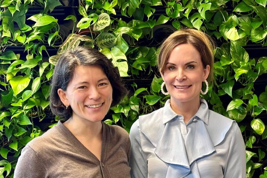 F.v: Naomi Ichihara Røkkum, Hanna Mårtensson Foto: Construction City Clusters