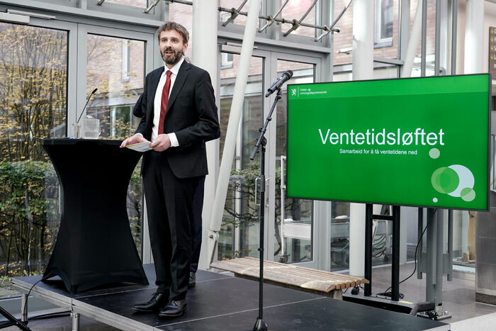 BEDRE OMSORG. Helse- og omsorgsminister Jan Christian Vestre vil ha en bedre hørselsomsorg i hele landet. Foto. NTB