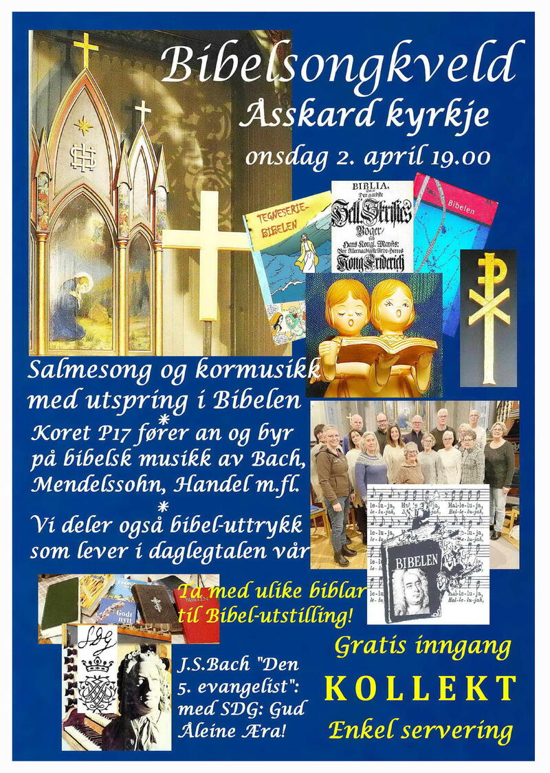 Bibelsongkveld Plakat