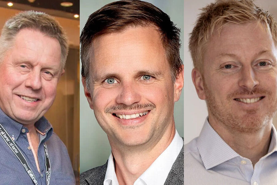Styreleder Knut Kildahl, Foreningen Norske låsesmeder, Vidar Fiskum, fagsjef i Norsk Eiendom, og Anders Møller, nestleder i Foreningen Norske låsesmeder.