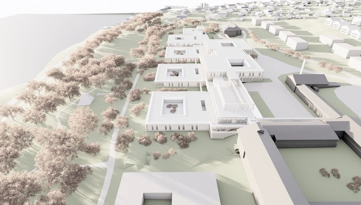 Consto har valgt Norconsult og datterselskapet Nordic Office of Architecture, sammen med Ratio arkitekter, som prosjekterende ved Nye Universitetssykehuset Nord-Norge Åsgård. Illustrasjon: Ratio arkitekter
